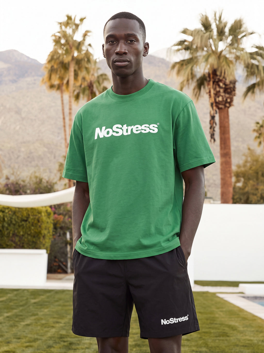 No Stress T-Shirt - Green
