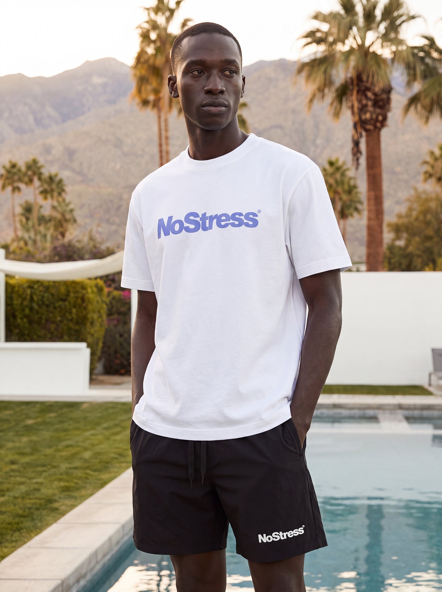 No Stress T-Shirt - White