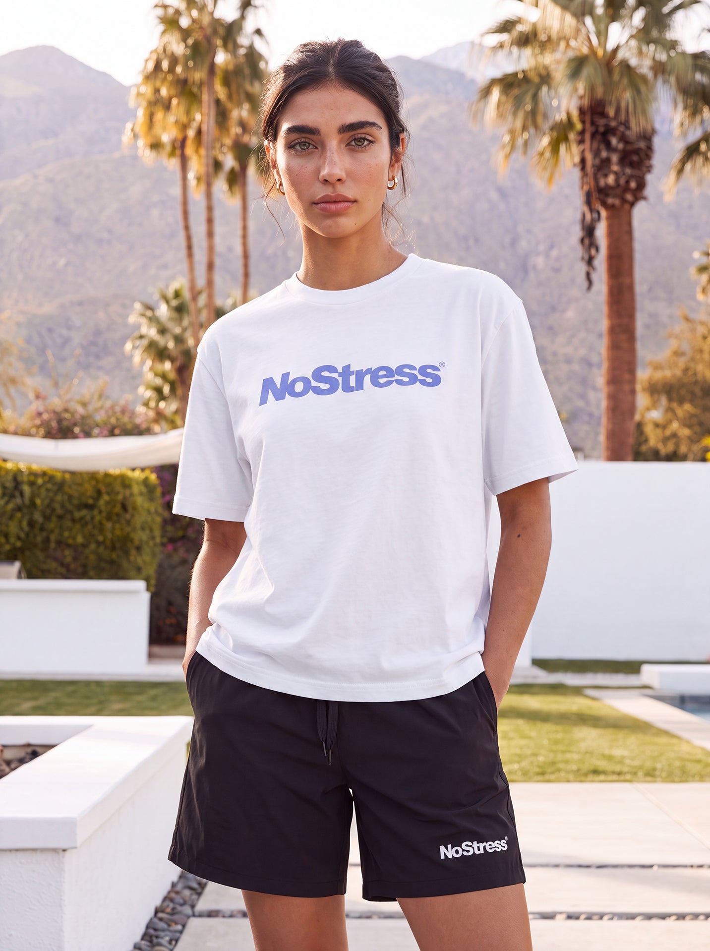 No Stress T-Shirt - White