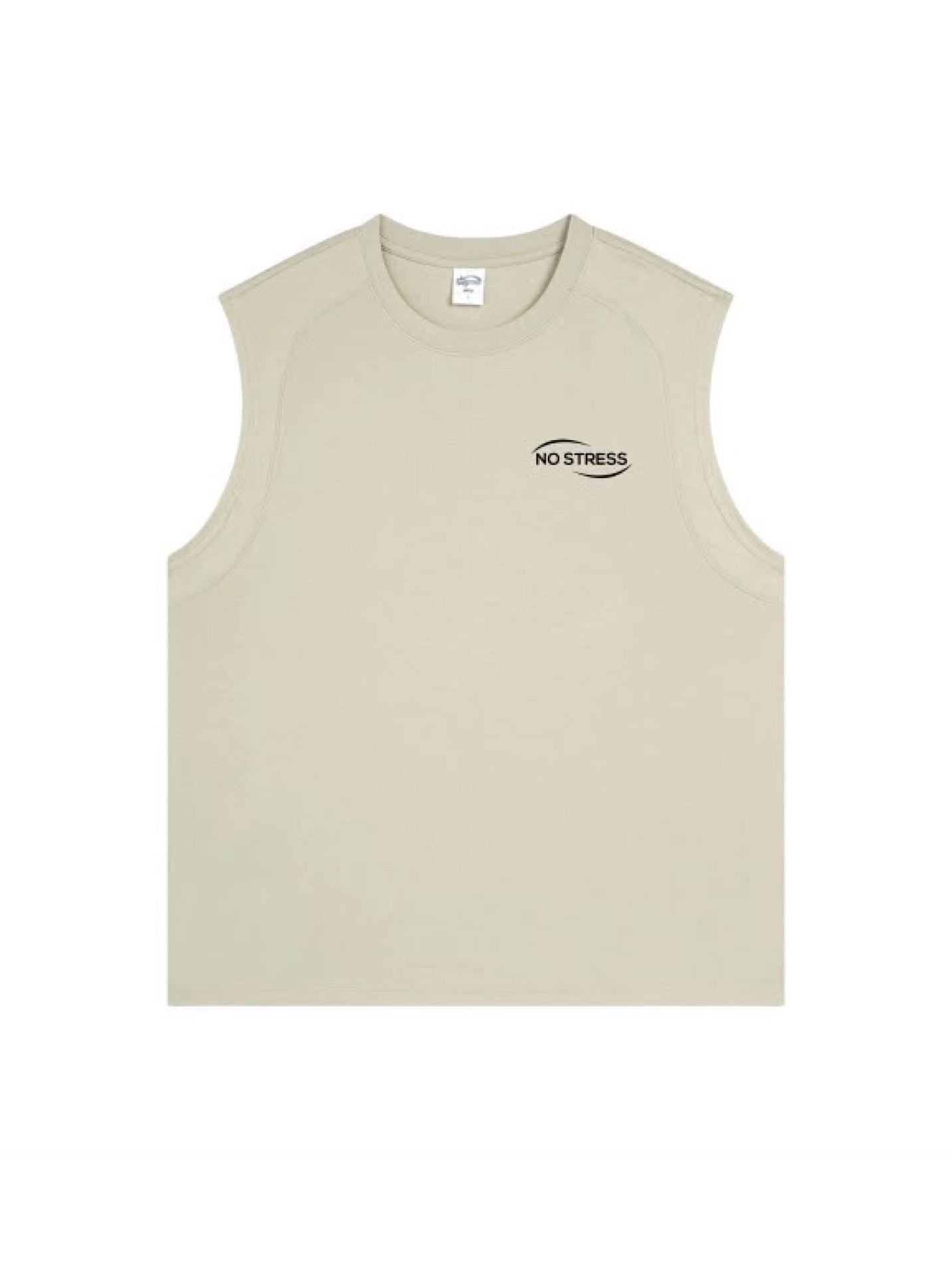 No Stress Tank Top – Beige