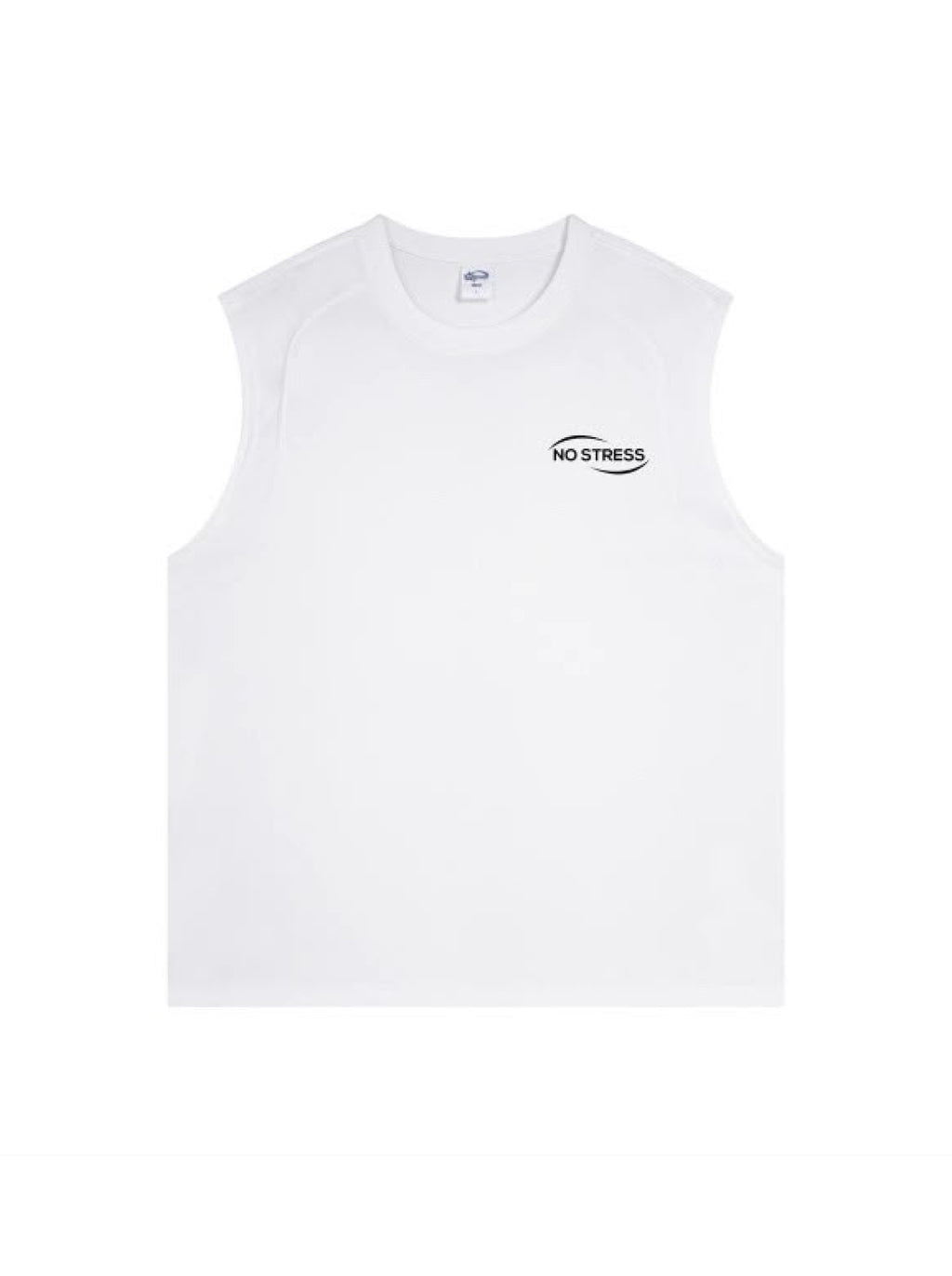 No Stress Tank Top – White
